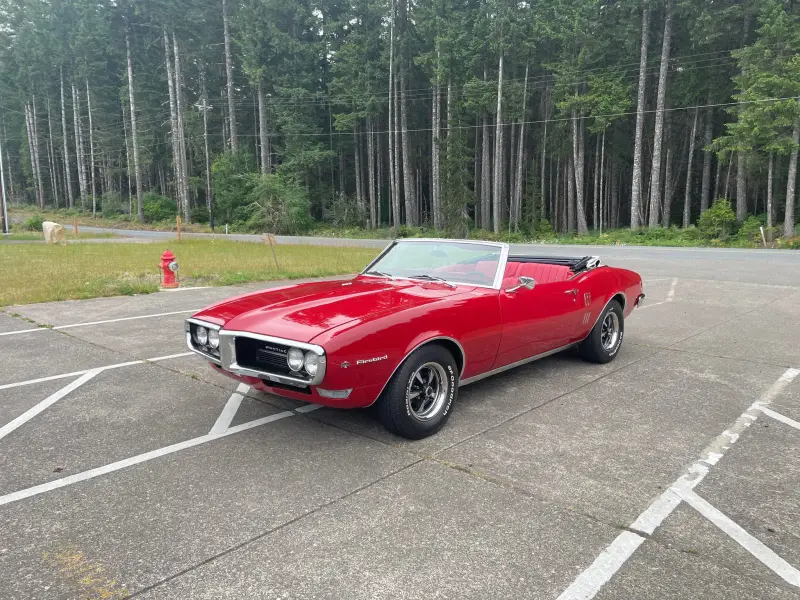 1968 Pontiac Firebird 350 Convertible photo 8