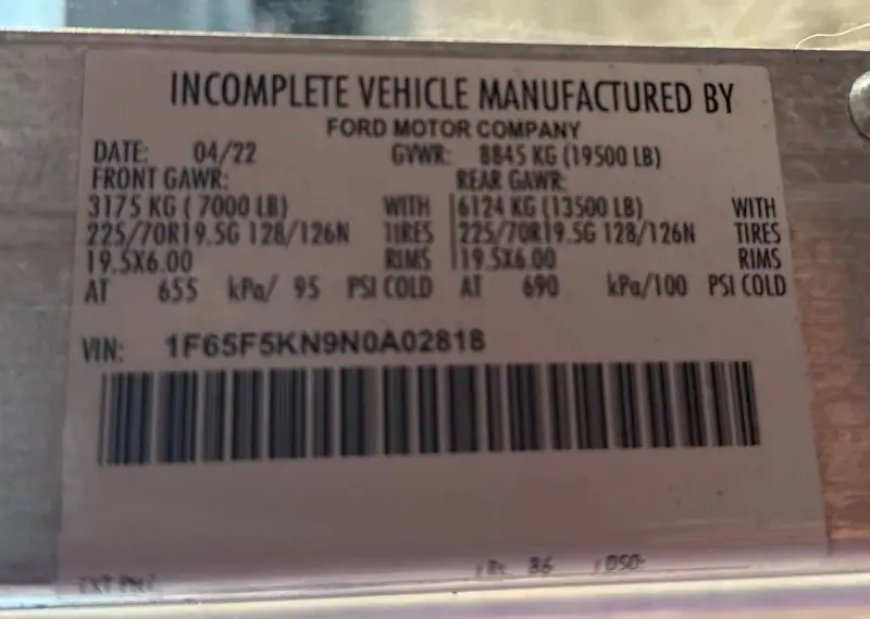 2022 Ford Utilimaster photo 79