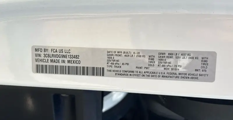 2022 Dodge Ram ProMaster 2500 photo 81